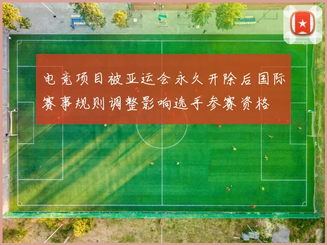电竞项目被亚运会永久开除后国际赛事规则调整影响选手参赛资格